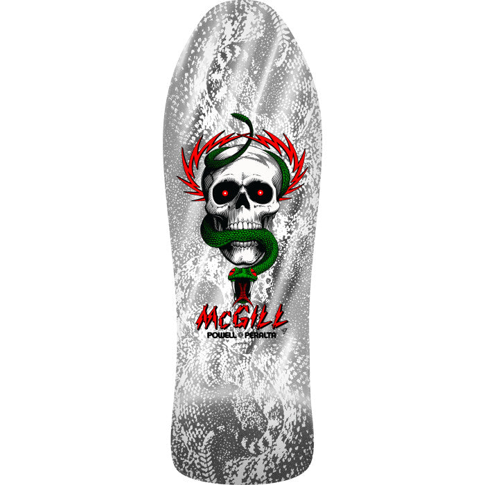 Powell Peralta Bones Brigade Mike McGill Series 17 White 9.88" Skateboard Deck