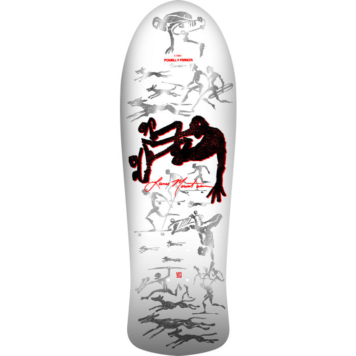 Powell Peralta Bones Brigade Lance Mountain Series 17 White 9.94" Skateboard Deck