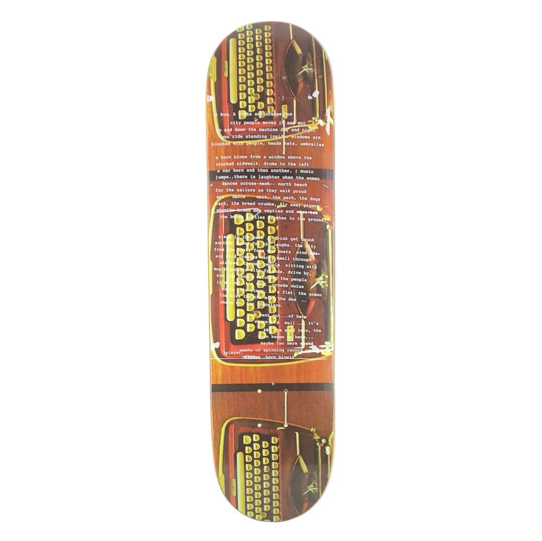 Stereo Jason Lee Limited Box Set 5 320/321 Signed Typewriter Brown 7.75" Vintage NOS Deck 2003