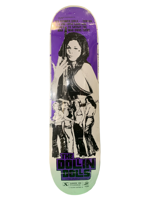 Baker Dustin Dollin The Dollin Girls 8" Classic Skateboard Deck