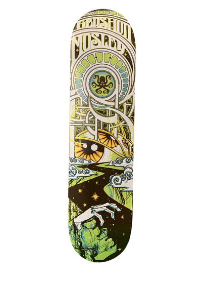 Sub Genius Gershon Mosley Kraken Path 7.5" Classic Skateboard Deck