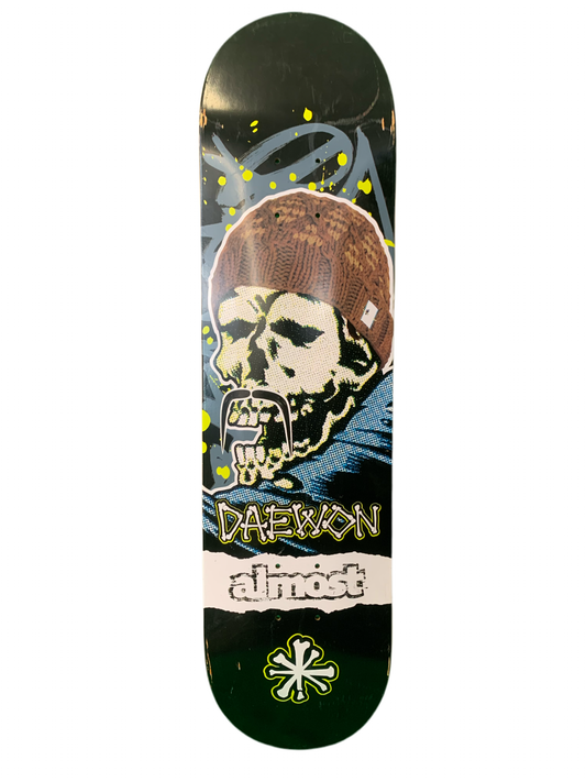Almost Daewon Song Skull Cap 8" Classic Skateboard Deck