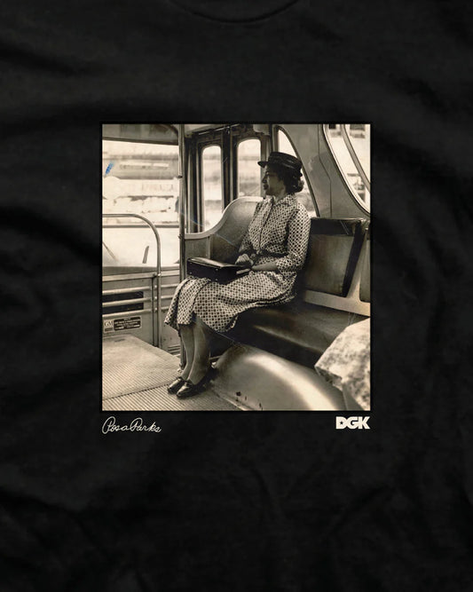 DGK Rosa Parks Black S/s Shirt
