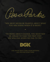 DGK Rosa Parks Black S/s Shirt