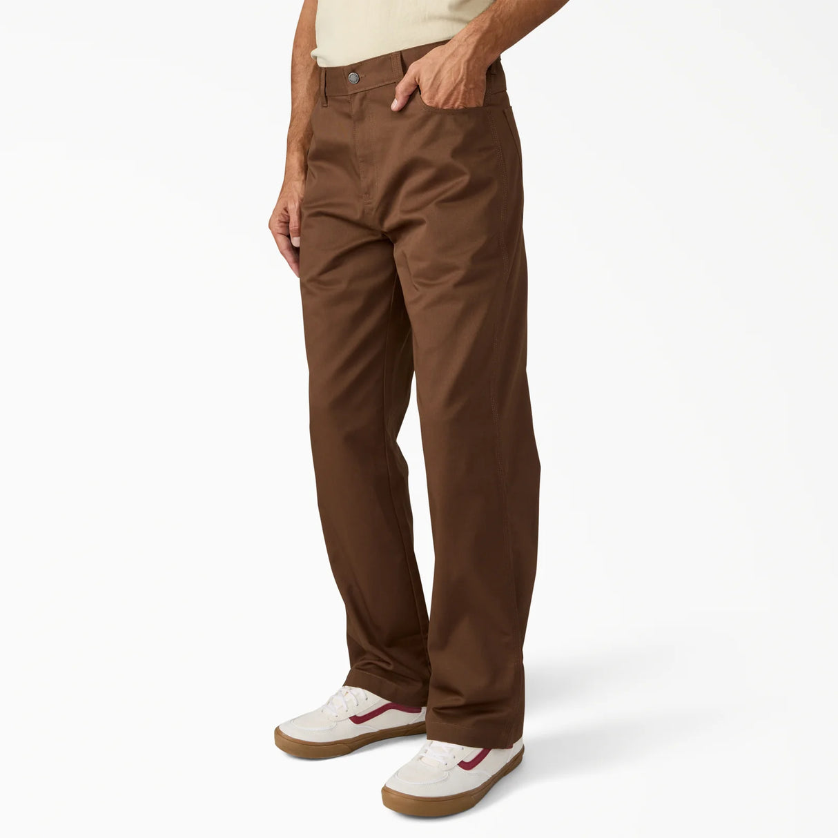 Dickies Union Loose Straight Timber Brown Twill Pant