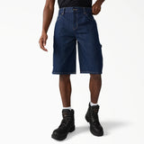 Dickies Denim Utility 13" Dark Wash Shorts