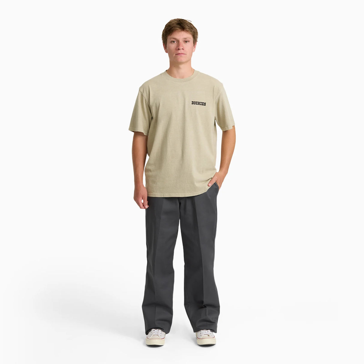 Dickies 877 Loose Fit Charcoal Twill Work Pant