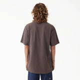 Dickies Worn In Dark Brown Heavyweight Pocket T-Shirt