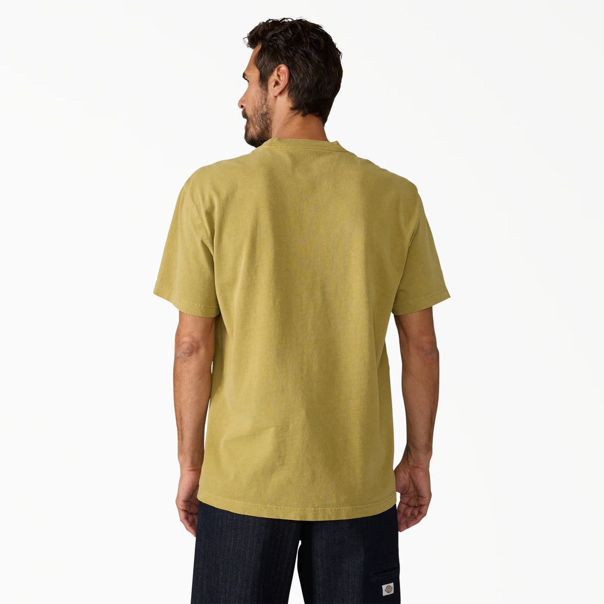 Dickies Worn In Fennel Seed Heavyweight Pocket T-Shirt