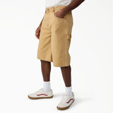 Dickies Worn In Relaxed 13" Brown Duck Shorts