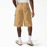 Dickies Worn In Relaxed 13" Brown Duck Shorts