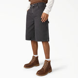 Dickies Worn In Relaxed 13" Black Shorts