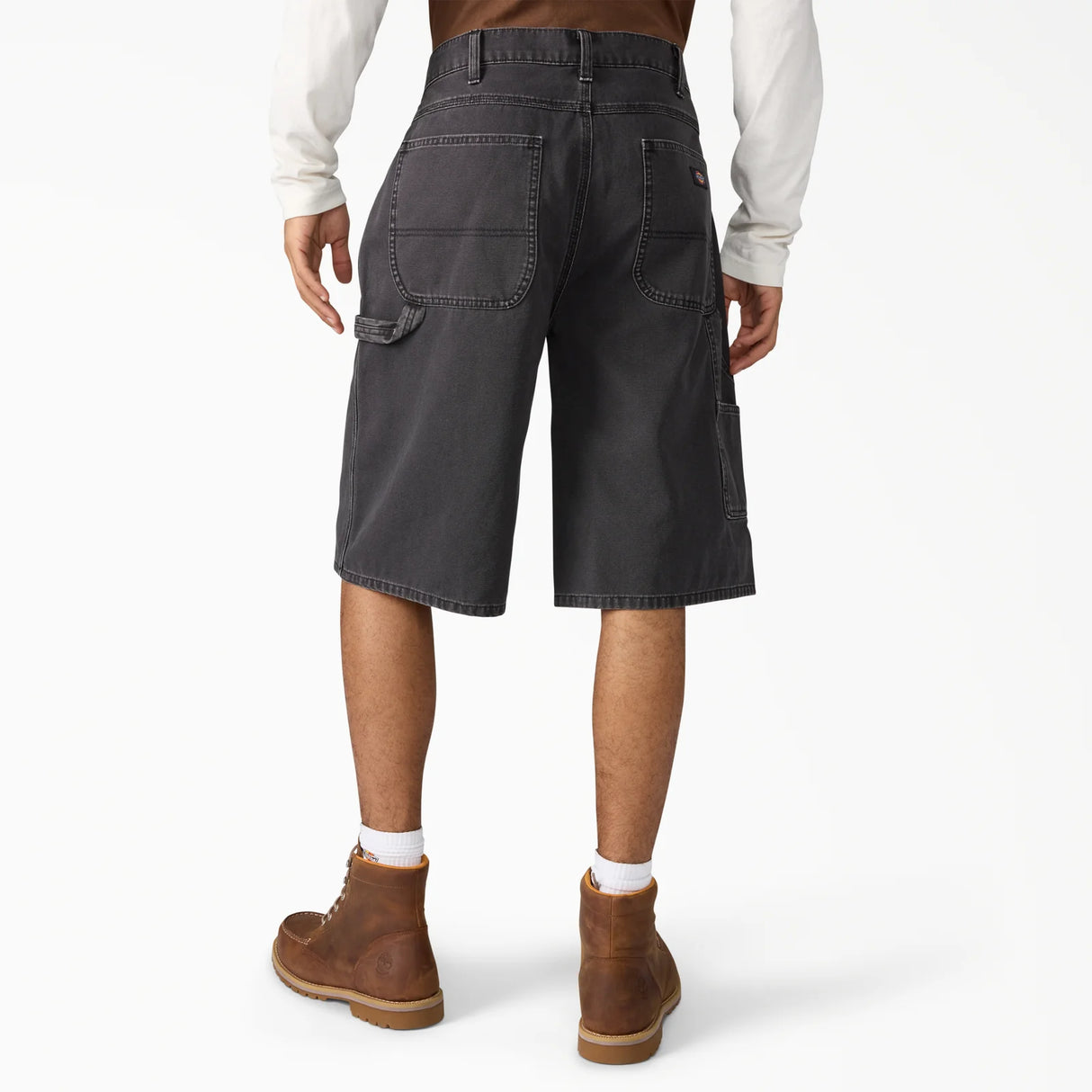 Dickies Worn In Relaxed 13" Black Shorts