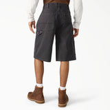 Dickies Worn In Relaxed 13" Black Shorts