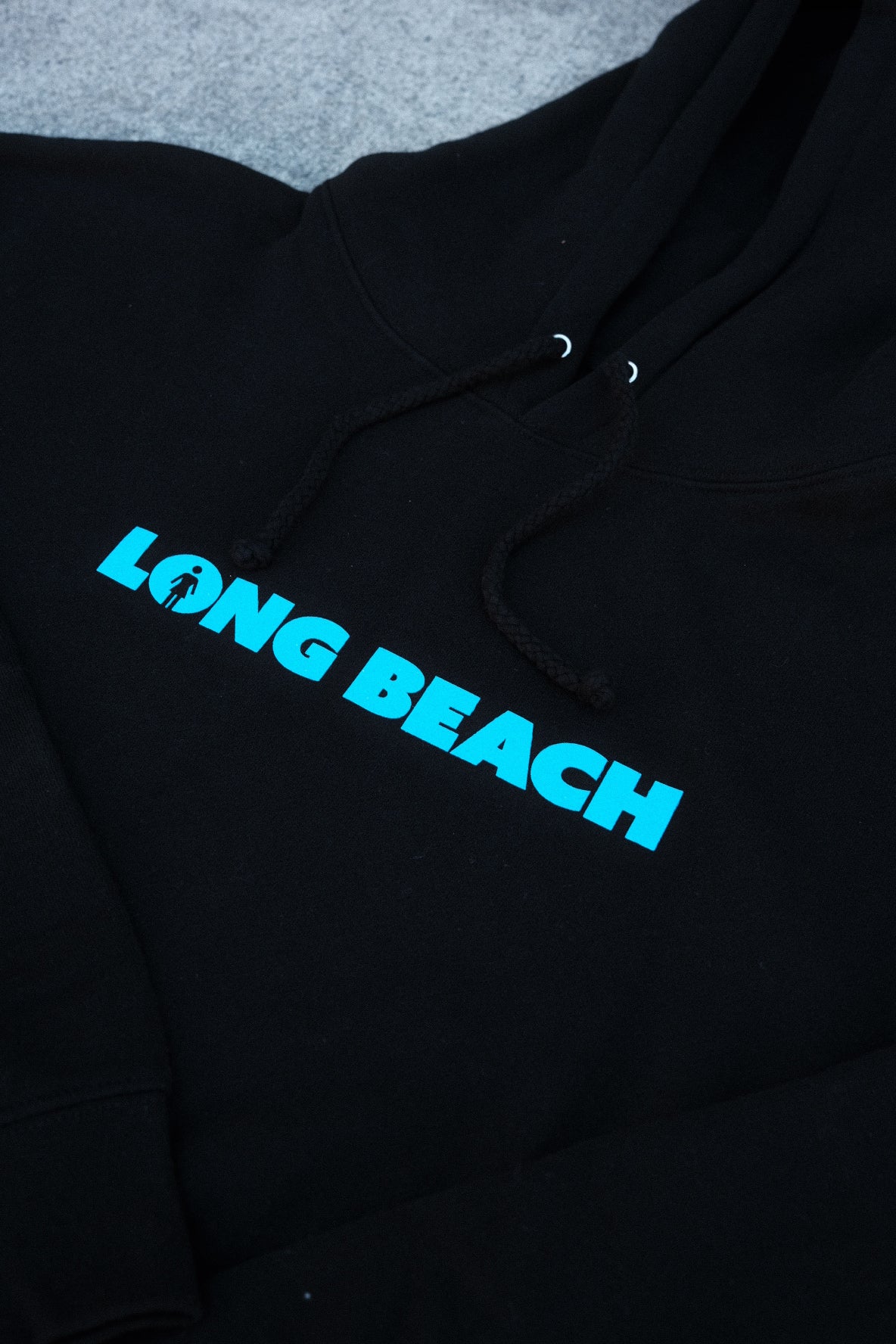 Girl x LB Skate “We OG Long Beach” Black Hooded Sweatshirt