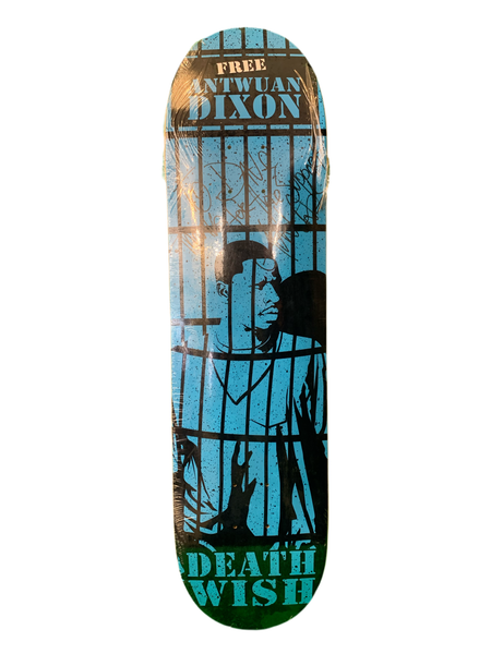 Deathwish Free Antwuan Signed Black/Blue 8.19'' Classic Deathwish Free Antwuan Signed Black/Blue 8.19'' Classic