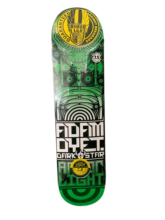 Darkstar Adam Dyet Homore Muetro 7.5" Armor Light Classic Skateboard Deck