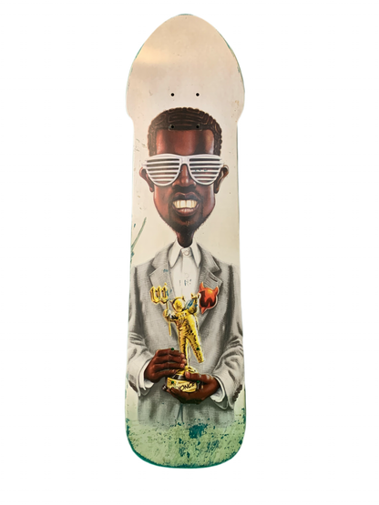 World Industries 2011 Kanye West Dick Award 7.125" Classic Skateboard Deck