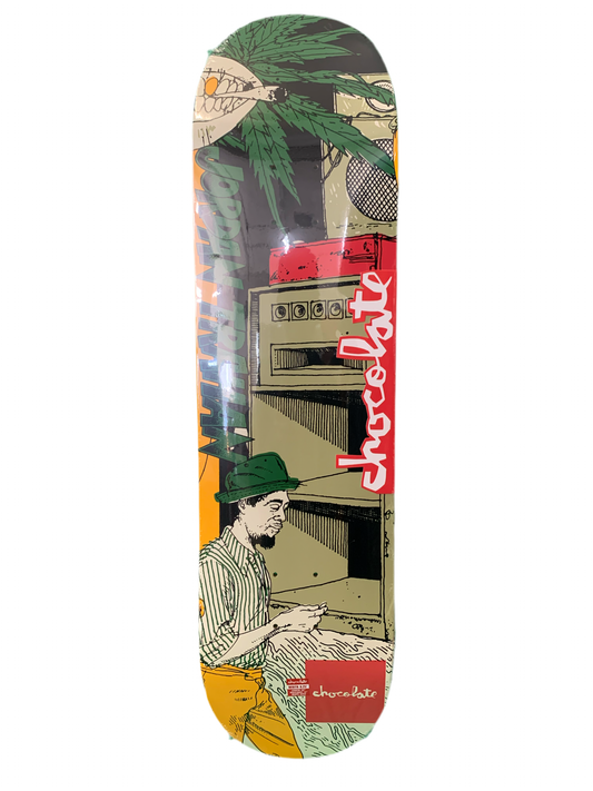 Chocolate Jordan Trahan Sound System 8.25" Classic Skateboard Deck