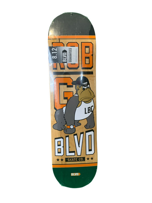 Boulevard Rob G Gorilla 8.1" Classic Skateboard Deck