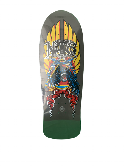 Santa Cruz Natas Panther Metallic Reissue 10.5" Classic Skateboard Deck
