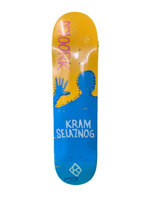 Krooked Mark Gonzales Outline 7.75" Classic Skateboard Deck