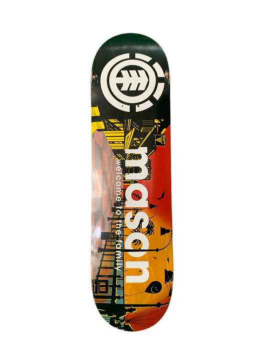 Element Mason Silva Welcome To The Family 8.3" Classic Skateboard Deck