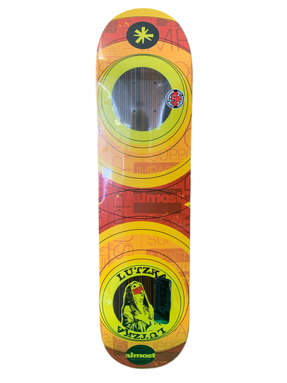 Almost Greg Lutzka Saint Impact Support 7.6" Classic Skateboard Deck