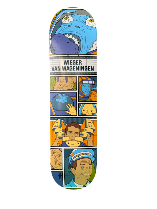 Enjoi Wieger Van Wageningen Movie Night Series 7.8" Classic Skateboard Deck