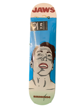 Birdhouse Aaron Jaws Homoki Shark Poster 7.75" Classic Skateboard Deck