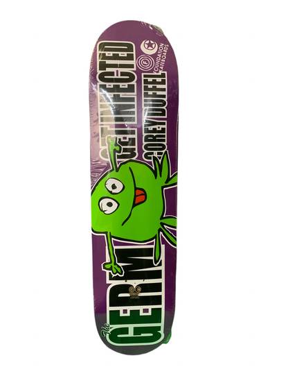 Foundation Corey Duffel The Germ 7.75" Classic Skateboard Deck