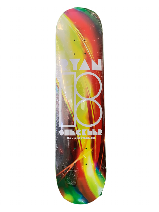 Plan B Ryan Sheckler Rainbow Gleam 7.5" Classic Skateboard Deck