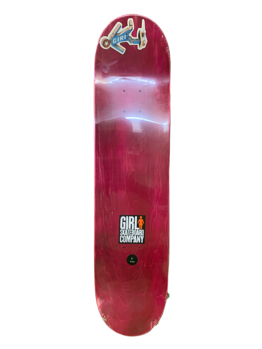 Girl Jeron Wilson Castaway 8" Classic Skateboard Deck