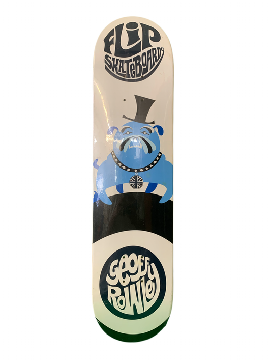 Flip Geoff Rowley English Bulldog 7.5" Classic Skateboard Deck