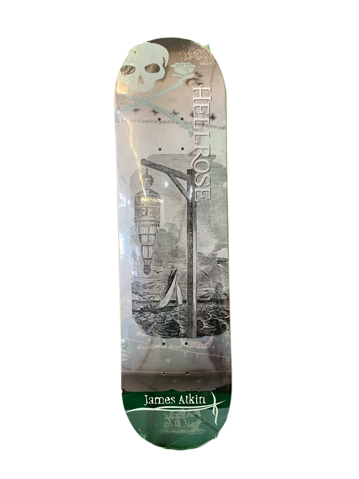 Hellrose James Atkin Pirate Series 2005 8.25" Classic Skateboard Deck