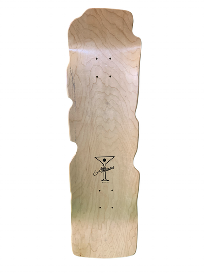 Alltimers Money Stacks Shaped 8.75" Classic Skateboard Deck