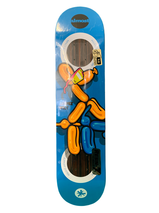 Almost Cooper Wilt Balloon Dogs Impact Support 7.5" Classic Skateboard Deck