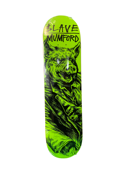 Slave Matt Mumford Drunk Pig 8" Classic Skateboard Deck