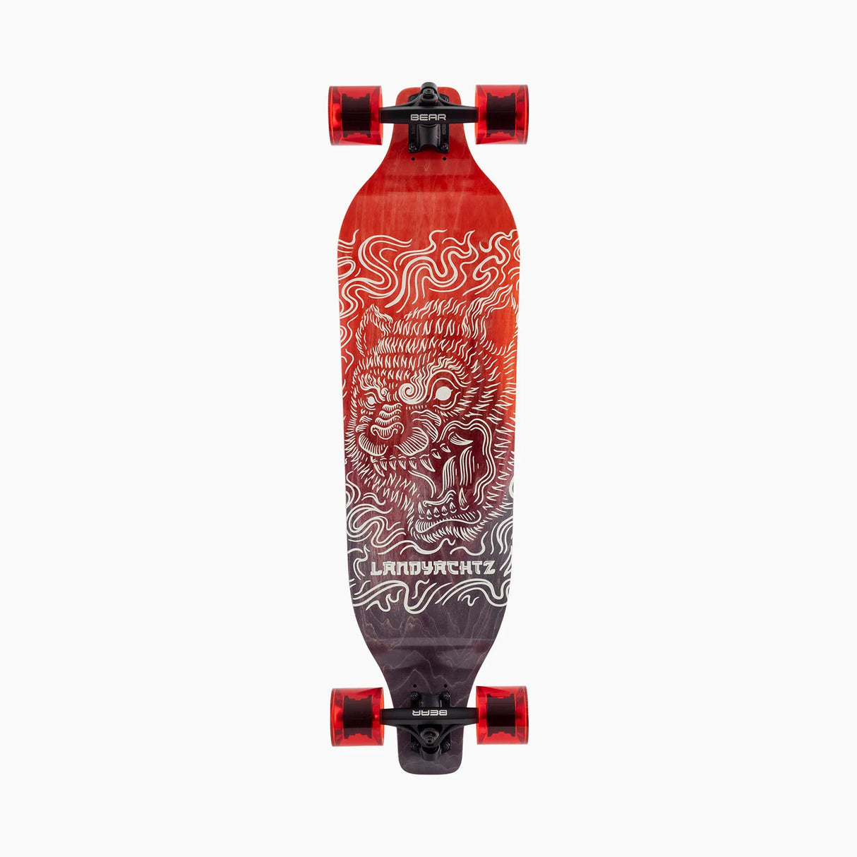 Landyachtz Evo 36 Bear Longboard Complete Skateboard