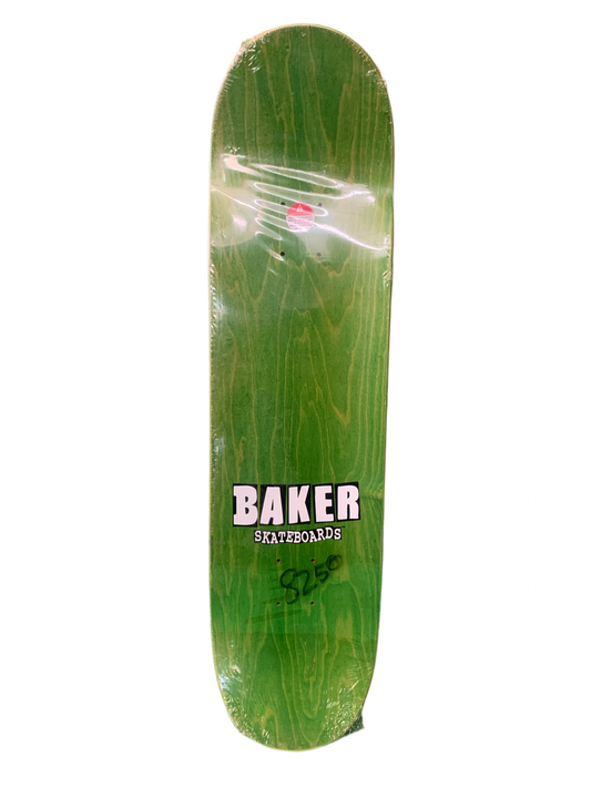 Baker Kevin Spanky Long Skater Art Pink 8.25" Classic Skateboard Deck