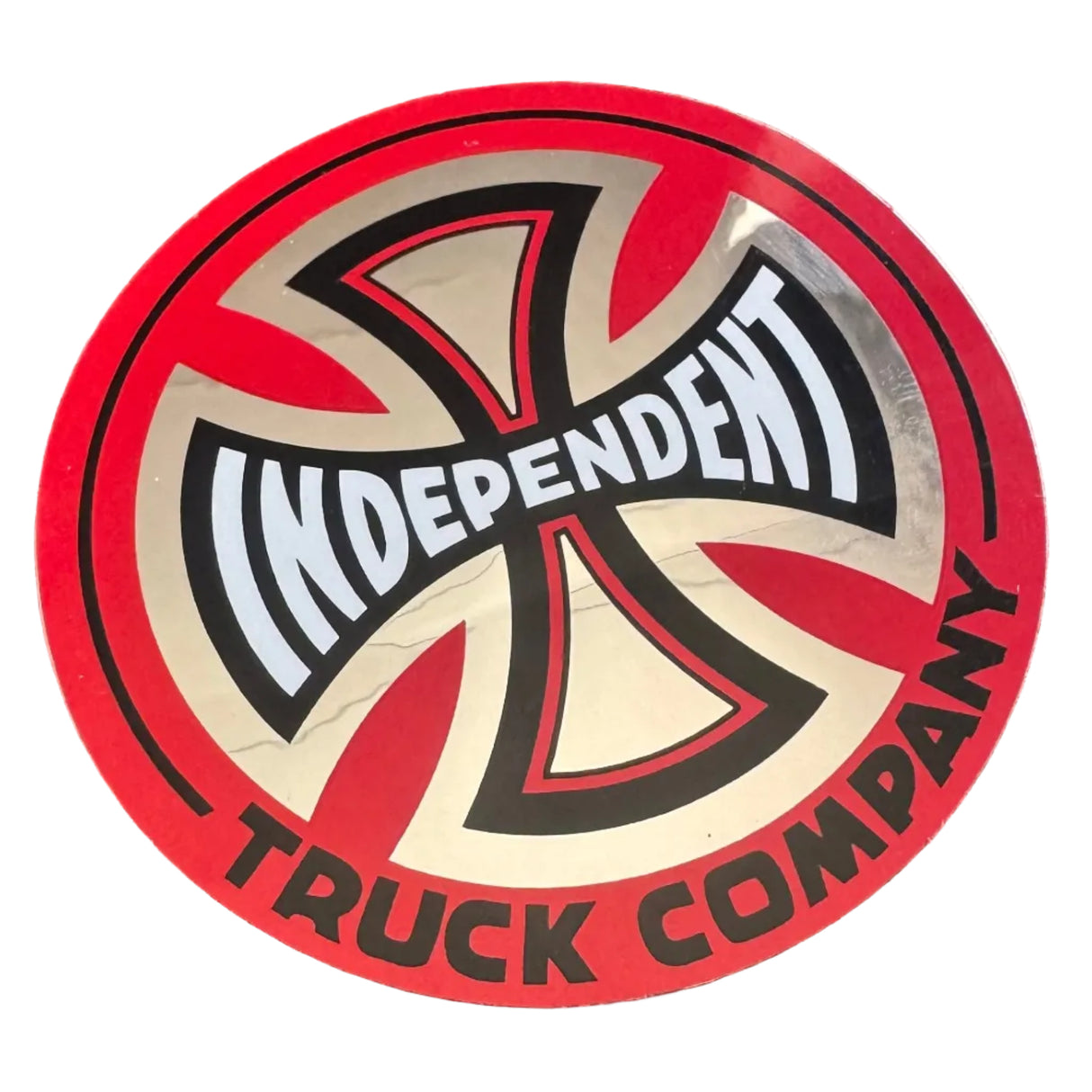 Independent Truck Co Iron Cross Foil 3" Sticker
