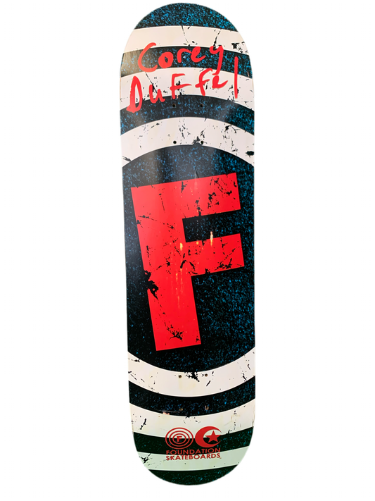 Foundation Corey Duffel Vertigo 8.25" Classic Skateboard Deck