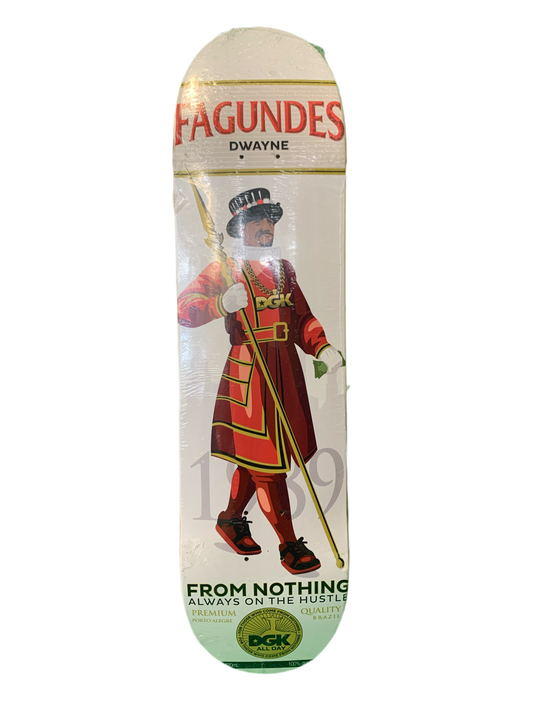 DGK Dwayne Fagundes Distilled 7.9" Classic Skateboard Deck