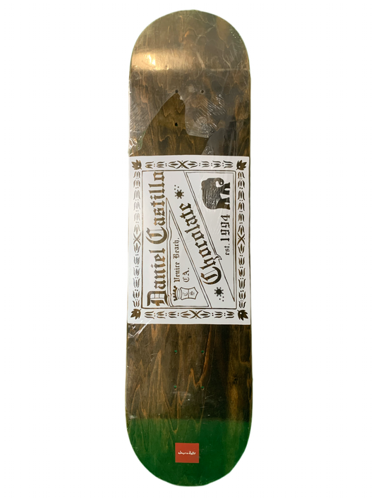 Chocolate Daniel Castillo San Miguel Label 7.75" Classic Skateboard Deck