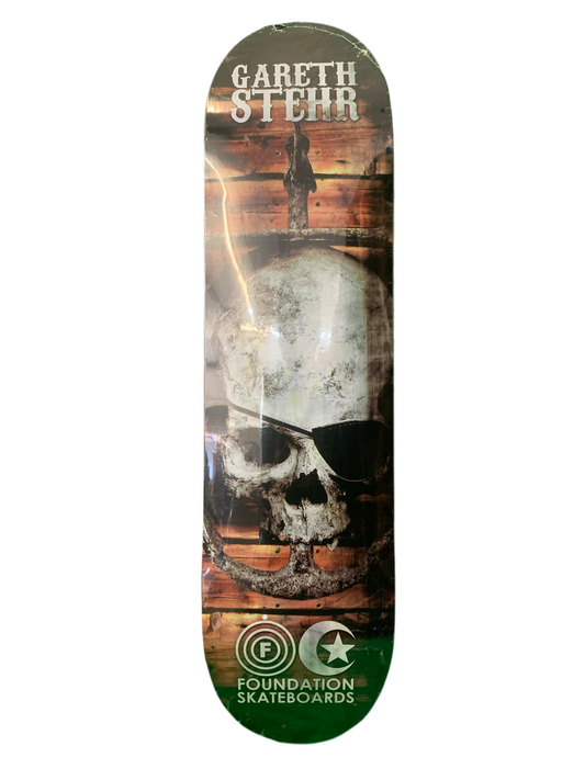 Foundation Gareth Stehr Death's Head 8" Classic Skateboard Deck