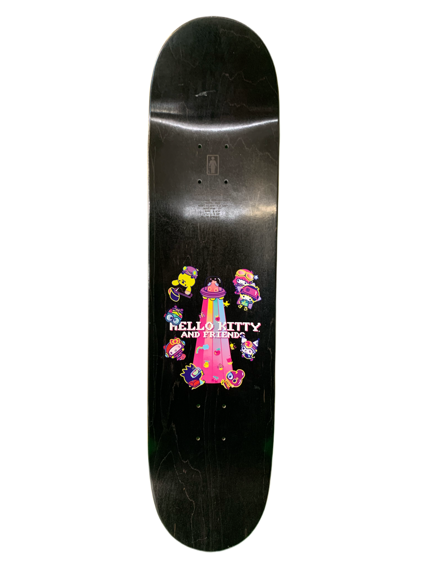 Girl Malto Sanrio Kawaii Arcade Deck 8.125" Classic Skateboard Deck