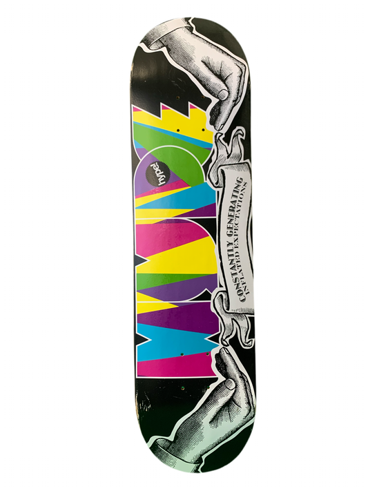 Hype! Constantly Generating 8" Classic Skateboard Deck