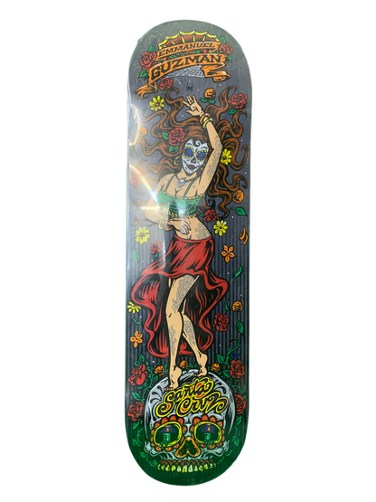 Santa Cruz Emmanuel Guzman Chica Muertos 8.25" Classic Skateboard Deck