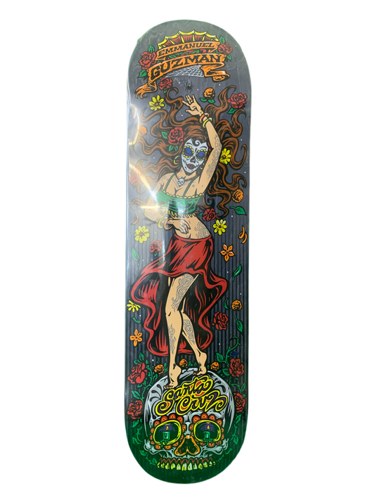 Santa Cruz Emmanuel Guzman Chica Muertos 8.25" Classic Skateboard Deck