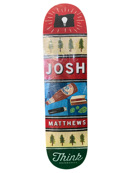 Think Josh Matthews Kit 7.75" Classic Skateboard Deck